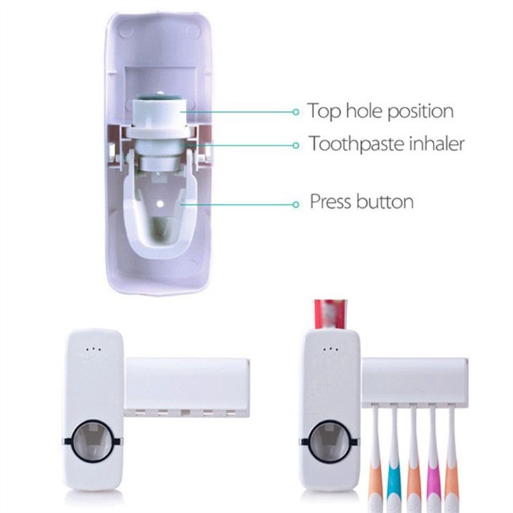 Muur mount tandpasta tube squeezer